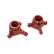 Алюминиевые поворотные кулаки красные для моделей Remo Hobby Mmax, EX3  1/10 — A2328-RED, фото 1