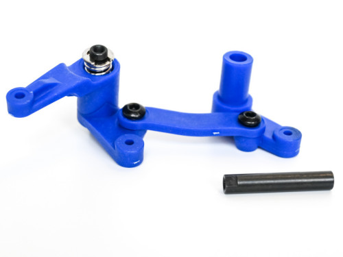 Тюнинг синяя усиленная рулевая трапеция Remo Hobby Mmax и EX3 1/10 — RP1962-BLUE, фото 1
