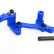Тюнинг синяя усиленная рулевая трапеция Remo Hobby Mmax и EX3 1/10 — RP1962-BLUE, фото 1