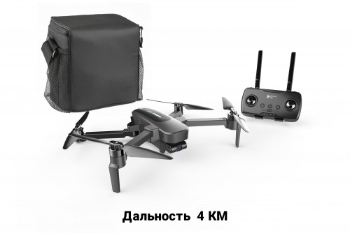 Радиоуправляемый квадрокоптер Hubsan Zino Pro RTF Combo с дальностью 4 км — H117S PRO+Bag+EB, фото 1