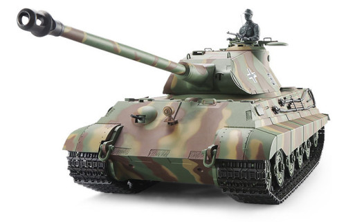 Радиоуправляемый танк Heng Long King Tiger MS version V7.0 масштаб 1:16 2.4G — 3888A-1-UpgA-V7 (HL-3888A-1-MS-V7), фото 1