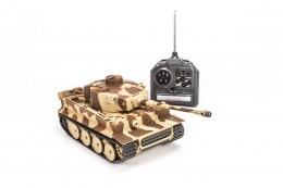 Танк Huan Qi Airsoft German Tiger HQ782 в масштабе 1/28 40 Mhz