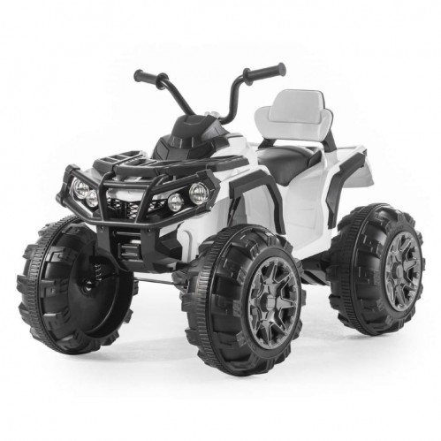 Детский квадроцикл Grizzly ATV White 12V с пультом управления 2.4G- BDM0906, фото 1