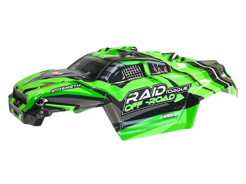 Зеленый кузов для монстра Remo Hobby RH1431, RH1435, 1/14 — D3401GN, фото 1
