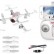 Радиоуправляемый квадрокоптер Syma X22SW FPV RTF 2.4G — X22SW, фото 7
