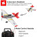 Радиоуправляемый самолет Volantex RC P51D 400мм (синий) 2.4G 4ch LiPo RTF with Gyro — EXA76105RB, фото 11