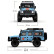 Радиоуправляемый краулер MJX Hyper Go H8H Refreshed Edition (голубой) Brushless 4WD 2.4G LED 1/8 — MJX-H8H-RE(DC)-BLUE, фото 2