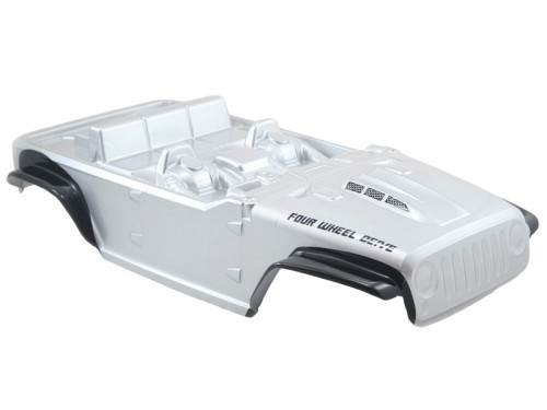 Кузов серебристый для краулера Remo Hobby Open-Topped Jeeps 1/10 —  D7912, фото 1