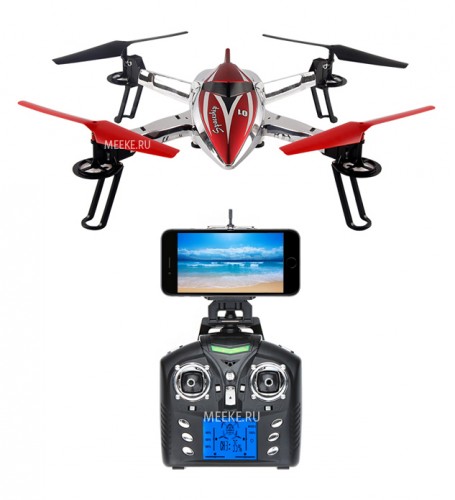 Квадрокоптер WLToys Q212K FPV с трансляцией видео на смартфон, фото 1
