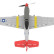 Радиоуправляемый самолет Volantex RC P51D 400мм (синий) 2.4G 4ch LiPo RTF with Gyro — EXA76105RB, фото 6