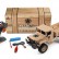 Радиоуправляемый внедорожник WL Toys Army Truck 4WD RTR масштаб 1:12 2.4G — WL124301, фото 6