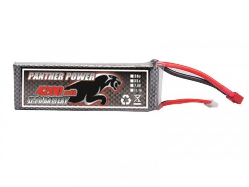 Li-po аккумулятор 4200 mAh, 7.4 V, 35 C для моделей HSP Brontosaurus 1/10, фото 1