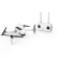 Складной квадрокоптер Hubsan H117S Zino Combo с камерой 4K, кейсом, доп аккумулятором и автомобильной зарядкой — H117S+Bag+EB, фото 5