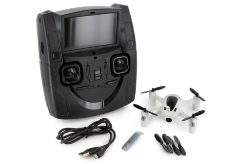 Мини-квадрокоптер Hubsan H107D+ Plus с HD камерой и FPV-экраном, фото 1