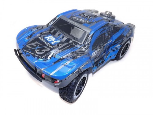 Шорт-корс Remo Hobby EX3 (синий) 4WD 2.4G 1/10 RTR — RH10EX3PRO-BLUE, фото 1