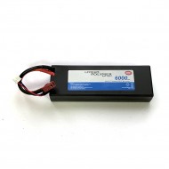 Li-Po аккумулятор 7.4 V, 6000 mAh T-plug Hardcase для радиоуправляемых моделей 1/10 и 1/8 — R-6000