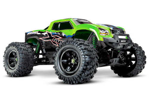 Радиоуправляемый монстр X-MAXX 1:5 4WD 8S Brushless TQi Ready to Bluetooth Module TSM Green — TRA77086-4-GX, фото 1
