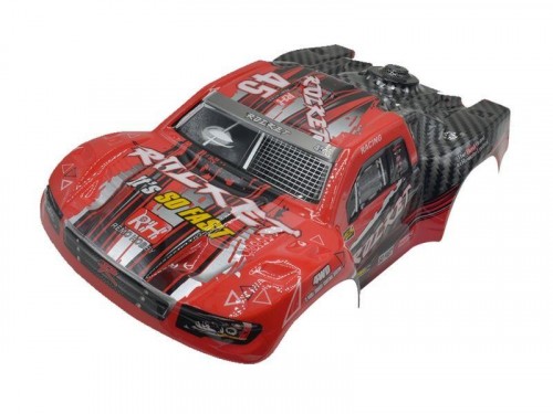 Корпус (корка) красный для Remo Hobby Rocket 1/16 — D2602, фото 1