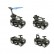 Детский электромобиль - каталка Dake Ford Ranger Black - DK-P01, фото 4