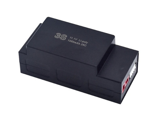 Аккумулятор Li-Po 1050mAh, 11,1V, 25C, T‐plug для автомоделей MJX 16108/16207 — MJX-B3105, фото 1