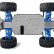 Нижняя дюралевая пластина усиления шасси для машин Remo Hobby 1/16 — A2501, фото 3