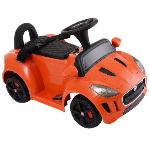 Детский электромобиль-каталка Jaguar F-Type Convertible Orange 6V 2.4G, фото 1
