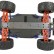 Радиоуправляемая машинка Remo Hobby MMAX PRO UPGRADE 4WD RTR масштаб 1:10 2.4G — RH1031PRO-UPG-RED, фото 13