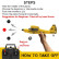 Радиоуправляемый самолет Volantex RC Sport Cub 400мм (желтый) 2.4G 3ch LiPo RTF with Gyro — EXA76114R, фото 4