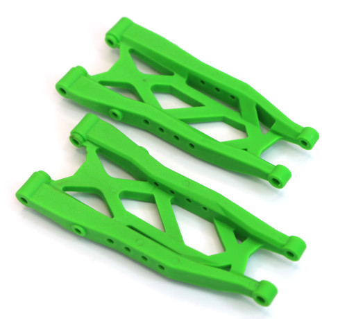 Тюнинг усиленные зеленые рычаги подвески Remo Hobby Mmax 1/10 — RP2305-GREEN, фото 1