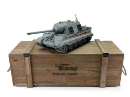 Радиоуправляемый танк Torro Jagdtiger, башня Henschel 1/16 откат ствола (для ИК боя) V3.0 2.4G RTR — TR11411-GY-3.0