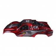 Красный кузов для моделей шорт-корс Remo Hobby 9EMU 1/10 — D2902