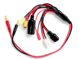 Кабель для зарядного устройства Banana - TRX/Tamiya/JST/T-plug/Mini Tamiya/XT60 — GTP-500