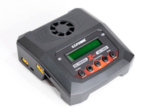 Универсальное зарядное устройство G.T.Power X2MINI Dual Power 19-26/220В, 10Aх2 — GTP-X2MINI, фото 1