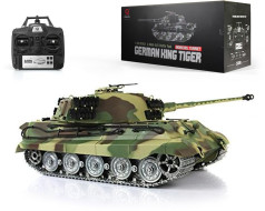 Радиоуправляемый танк Heng Long King Tiger PRO version V7.0 масштаб 1:16 2.4G — 3888A-1 PRO V7.0