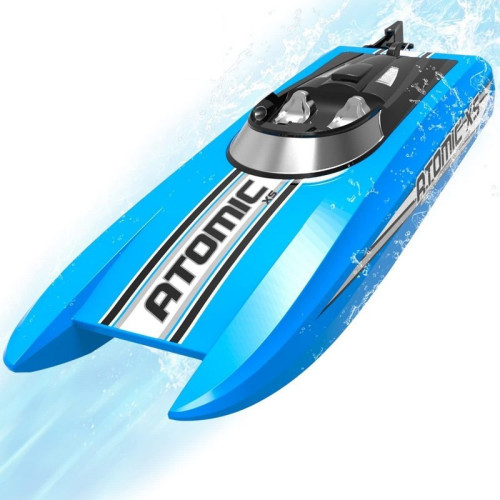 Радиоуправляемый катер Volantex RC AtomicXS синий 2.4G LiPo RTR — EXA79505RB, фото 1
